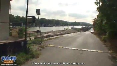 Пикаперы развели на тройничок первую встречную и отодрали на стройке в жопу